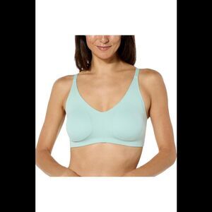 Rhonda Shear Super Stretch Pullover Leisure Bra Grass Green -
